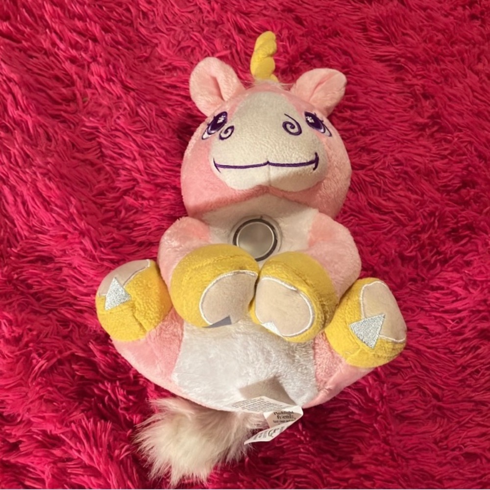 Flashlight Friends 2013 Unicorn Stuffed Animal